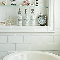 Artanis Home Refillable Shampoo and Conditioner Bottles - 16oz, 3 Pack with Stainless Steel Pumps — image 4