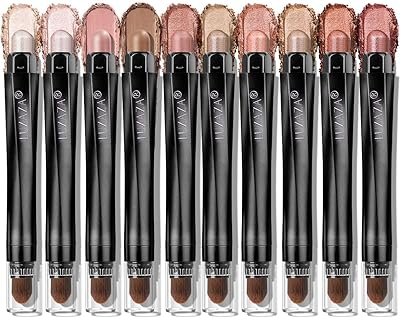 LUXAZA PRO 10PCS Eyeshadow Stick C2 Stellar Pink Quartz