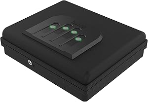 GunVault MicroVault XL Portable Handgun Safe