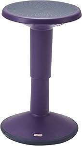 ECR4Kids SitWell Wobble Stool, Eggplant Review
