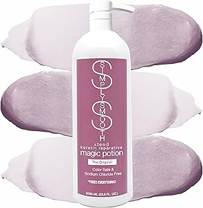 SIMPLY SMOOTH Xtend Keratin Reparative Magic Potion Leave In Conditioner 33.8oz Review