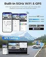 AZDOME M580 3-Channel Dash Cam — image 4