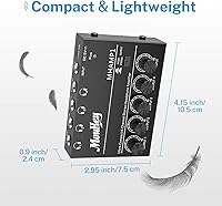 Moukey MHAMP1 4-Channel Headphone Amp — image 3
