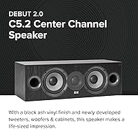 ELAC Debut 2.0 C5.2 Center Channel Speaker — image 2