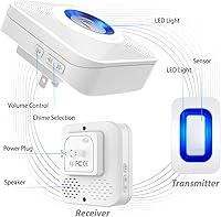 Fosmon WaveLink Wireless Motion Sensor Door Chime — image 2