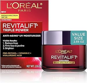 L'Oreal Paris Revitalift Triple Power Face and Neck Moisturizer with SPF 30 Review