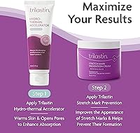 TriLASTIN Stretch Mark Cream for Pregnancy, 4 fl oz, Citrus Scent — image 2