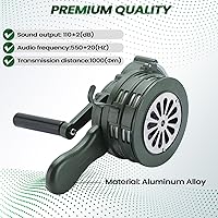 MAOPINER Handheld Air Raid Siren — image 3