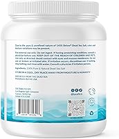 LA SALT CO 1400 Below Dead Sea Salt 5 Lbs Jar — image 4