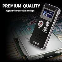 YOXIJAC 8GB Digital Voice Recorder — image 2