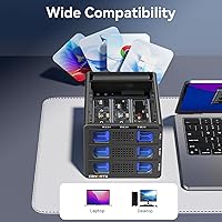 Cenmate Hybrid 22.5/3.5″ SATA HDD/SSD + 3 M.2 NVMe Enclosure — image 6