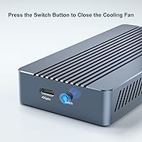 ACASIS TBU405 Pro 40Gbps M.2 NVMe SSD Enclosure with Cooling Fan — image 9