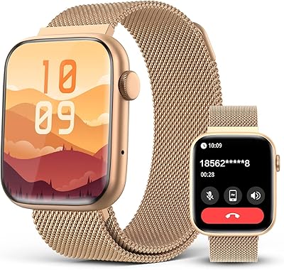 EarlySincere 2025 Smart Watch with AI Assistant and Blood Pressure Monitor