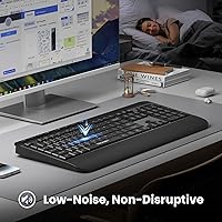 TECKNET Ergonomic Wireless Keyboard — image 4