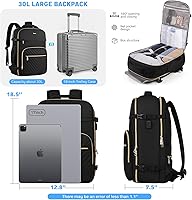 MOMUVO Travel Backpack for Women, 30L — image 4