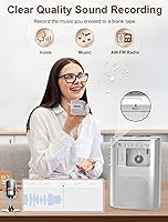 Jazmm Cassette Player Recorder with Bluetooth — image 4