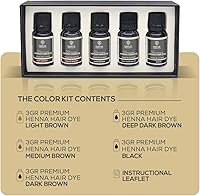 Parallel Products Henna Color Kit - 3 Gram Mini-Collection for Grey Coverage — image 2