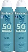 Blue Lizard Sensitive Mineral Sunscreen Spray SPF 50+, 5 fl oz (Pack of 2) — image 1