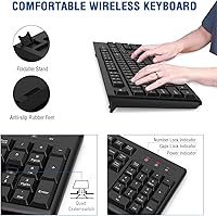 EDJO Wireless Keyboard and Mouse Combo — image 2