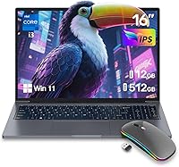 ZOLWAYTAC N160MU2-TU140 Gaming Laptop, Core i3, 12GB RAM, 512GB SSD, 16-inch FHD IPS — image 1