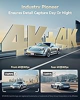 REDTIGER F77 V2 Dual 4K Dash Cam 256GB eMMC — image 2