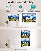 MOUNT PRO Dual Monitor Stand for Desk — image 5