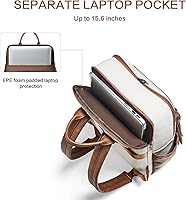 Mroede Leather Laptop Backpack for Women — image 7