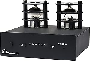 Pro-Ject Tube Box S2 Black Phono Preamp