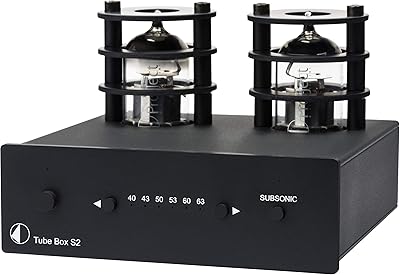Pro-Ject Tube Box S2 Black Phono Preamp