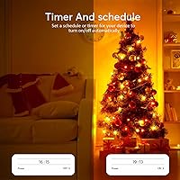 POWSAV 6 Ft WiFi Surge Protector with Smart Outlets & USB Ports — image 3