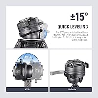 NEEWER LITETRIP LT32 Carbon Fiber Travel Tripod — image 2