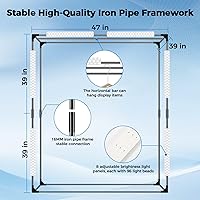 Hellovetee 47″x39″x78″ Photo Studio Light Box — image 3