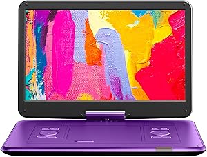 Yoton 17.5″ Portable DVD Player YD155B-P Review