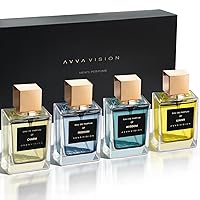 AVVA VISION Men's Perfume Set - 4 x 1 fl.oz Fragrances — image 2