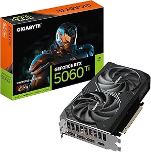 GIGABYTE GeForce RTX 5060 Ti WINDFORCE MAX OC 16GB Graphics Card