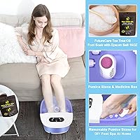 FutureCare Foot Spa Bath Massager with Heat & Bubbles — image 4