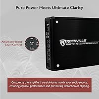 Rockville KRYPTON F2 3200W 4-Channel Car Amplifier — image 7