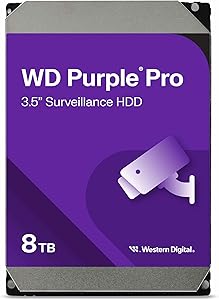 Western Digital 8TB WD Purple Pro Surveillance HDD