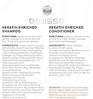 BELLISSO Keratin Shampoo and Conditioner Set, 8oz — image 8