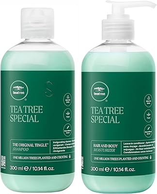 Tea Tree Hair and Body Moisturizer Leave-In Conditioner, 20.28oz