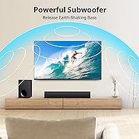 Vibeadio TV Soundbar with Subwoofer — image 2