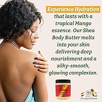 Black Lavish Essentials Ultra-Soft Shea Body Butter, Mango, 8oz — image 4