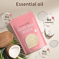 GIRLEARLE Hard Wax Beads 1lb Cream for Sensitive Skin — image 2
