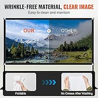VEVOR 150-inch Projector Screen with Stand — image 3