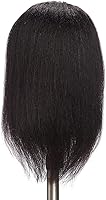 Hairginkgo Mannequin Head 14″ Real Hair Styling Training Head — image 5