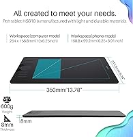 HUION HS610 Drawing Tablet — image 5