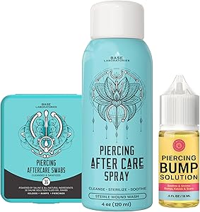 BASE LABORATORIES Ultimate Healing Piercing Aftercare Kit Review