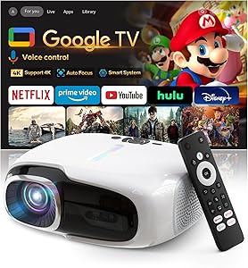 ANSFIL Google TV 1080P Portable Projector Review