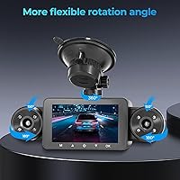 WHFNRU W6 4-Channel Dash Cam 360° View — image 2