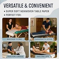 Royal Massage Ultra-Soft Disposable Massage Table Paper Roll – 100m (8 Roll Pack) — image 4